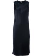 Ann Demeulemeester Blanche Cutout Neck Dress, Women's, Size: 42, Black, Silk