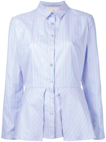 Elaidi Striped Shirt, Women's, Size: 44, Blue, Cotton