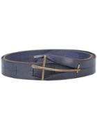 Ma+ Y-buckle Belt - Blue