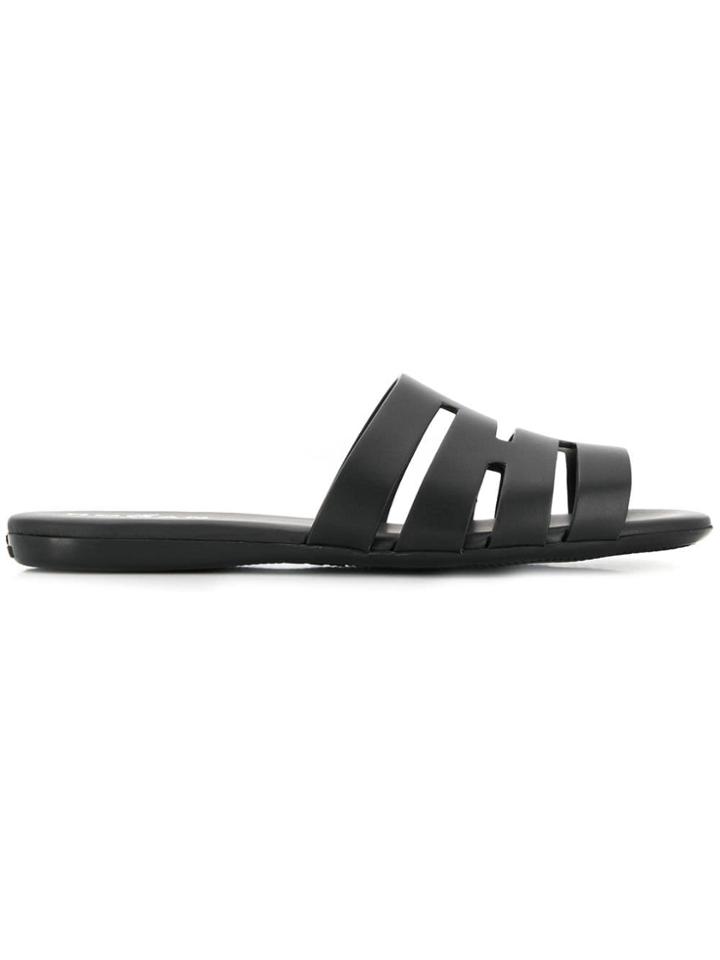 Hogan Valencia Slides - Black