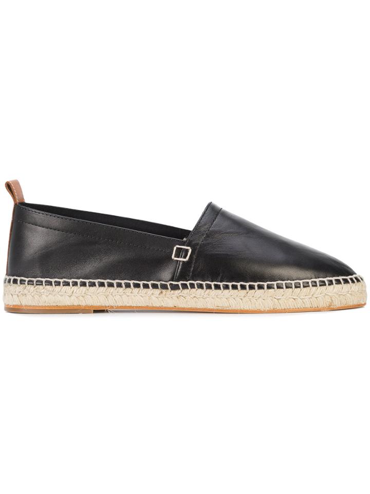 Loewe Branded Espadrilles - Black