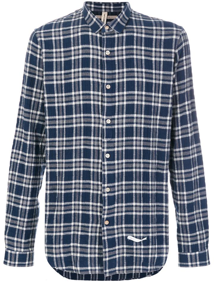 Dnl Plaid Shirt - Blue