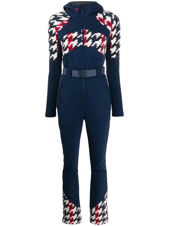 Perfect Moment Tignes Belted Jumpsuit - Blue