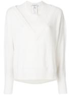Philosophy Di Lorenzo Serafini Dropped Hem Jumper - White