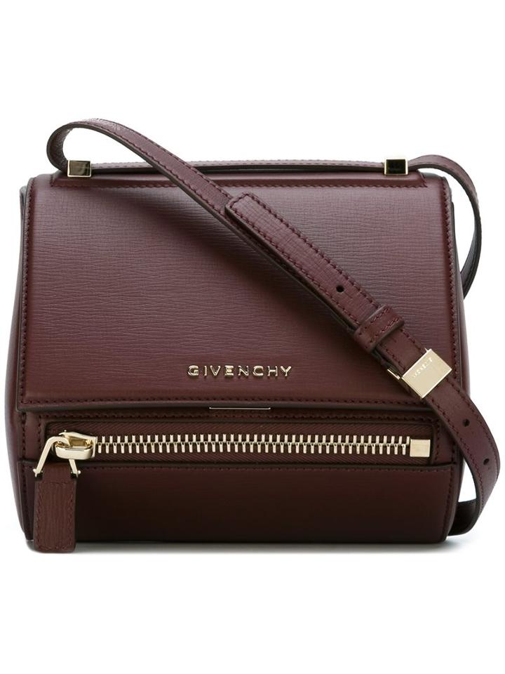 Givenchy Mini 'pandora Box' Shoulder Bag, Women's, Red