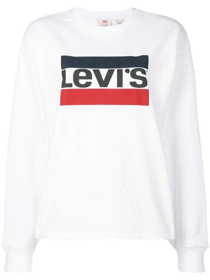 Levi's Logo Sweatshirt - White