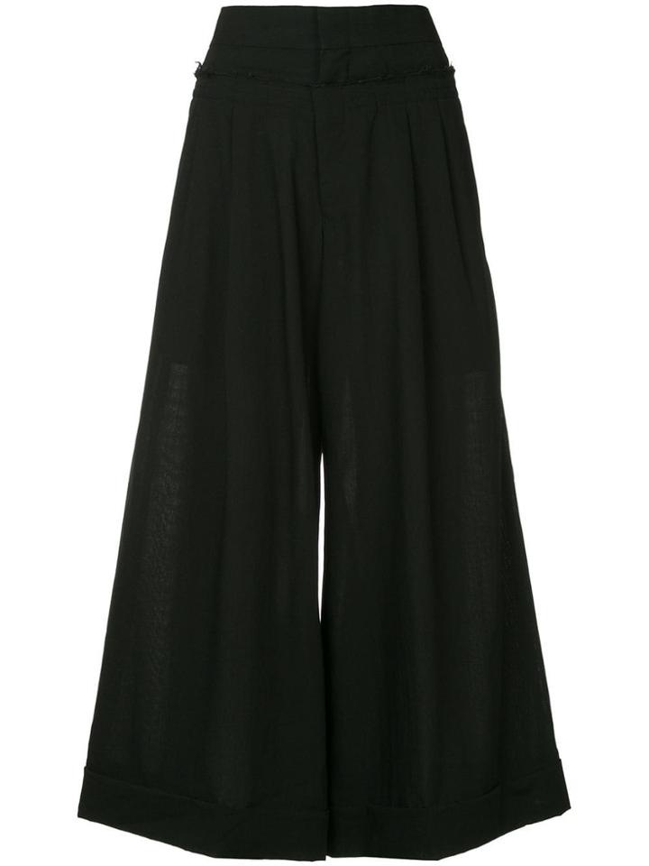 Comme Des Garçons Vintage Double Layer Trousers - Black