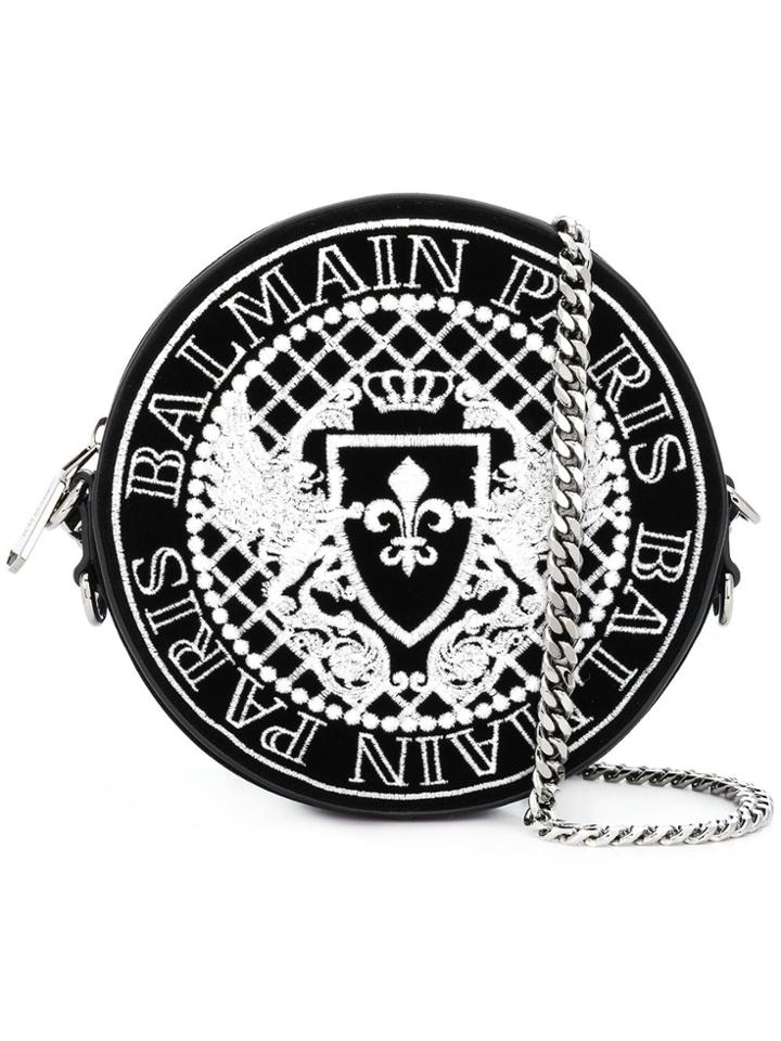 Balmain Balmain W8fs179pvnpb 176 Noir Furs & Skins->calf Leather -