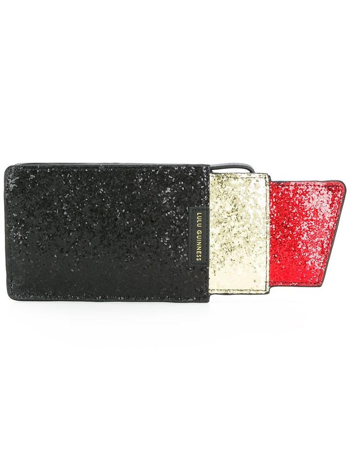 Lulu Guinness 'lipstick' Clutch, Women's, Black
