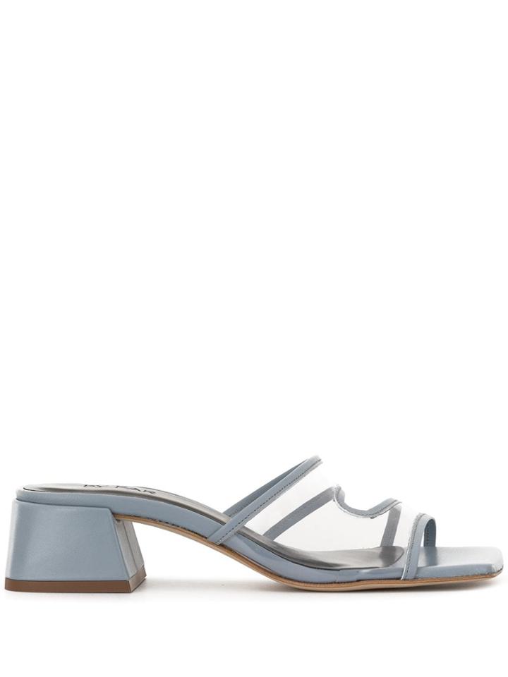 By Far Lola Blue Leather