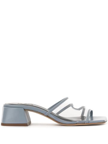 By Far Lola Blue Leather