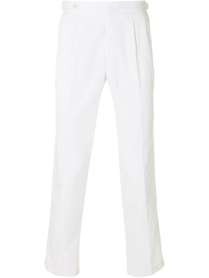 The Gigi Cropped Trousers - White