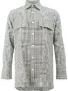 Wales Bonner Gingham Long Sleeve Shirt - Black