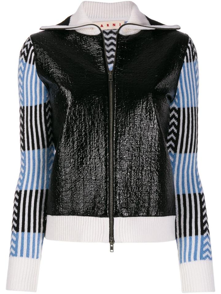 Marni Graphic Print Bomber Jacket - Black