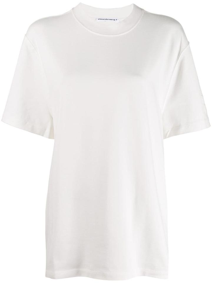 T By Alexander Wang Logo T-shirt - White