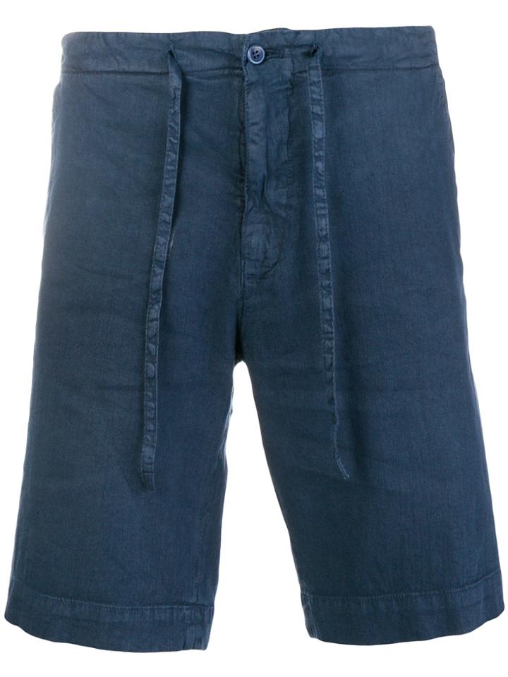 Loro Piana Classic Chino Shorts - Blue