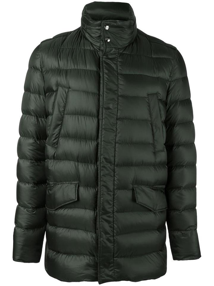 Herno Padded Jacket, Men's, Size: 52, Green, Feather Down/polyamide