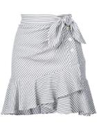 Veronica Beard Knotted Skirt - Grey
