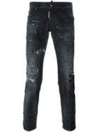 Dsquared2 Clement Jeans, Men's, Size: 46, Black, Cotton/spandex/elastane