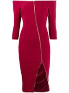 Murmur Expose Dress - Red