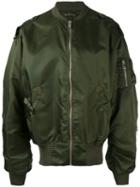Misbhv - Bomber Jacket - Men - Cotton/polyamide/viscose - L, Green, Cotton/polyamide/viscose