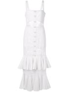 Alexis Lyssa Tiered Lace Dress - White