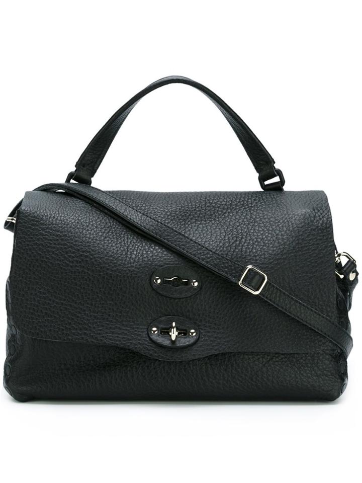 Zanellato 'cachemire' Tote Bag - Black