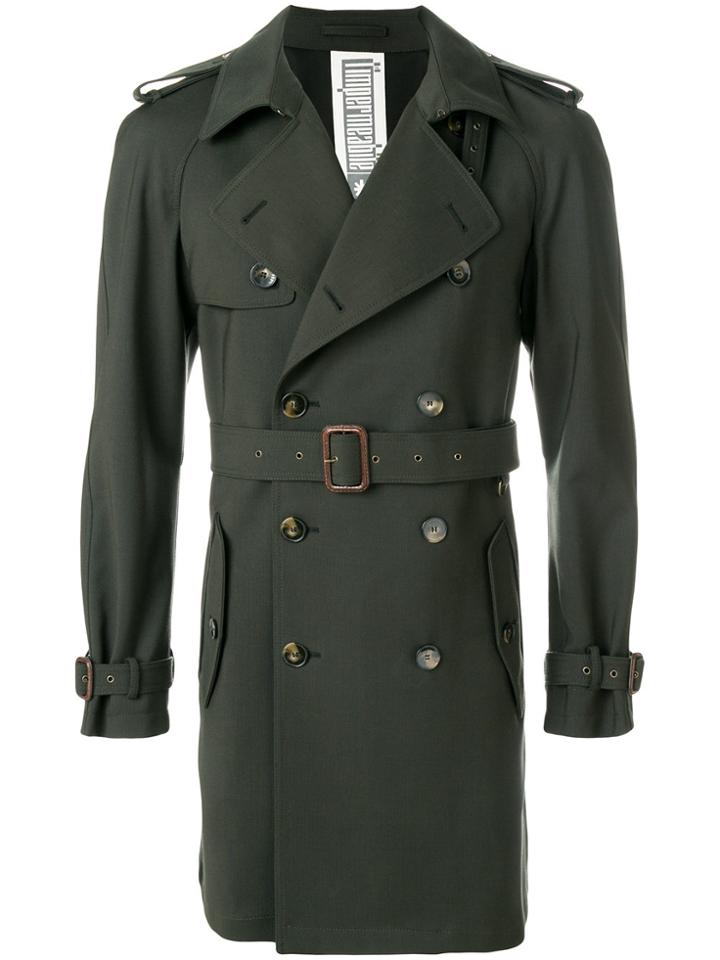 L'impermeabile Nelson Trench Coat - Green