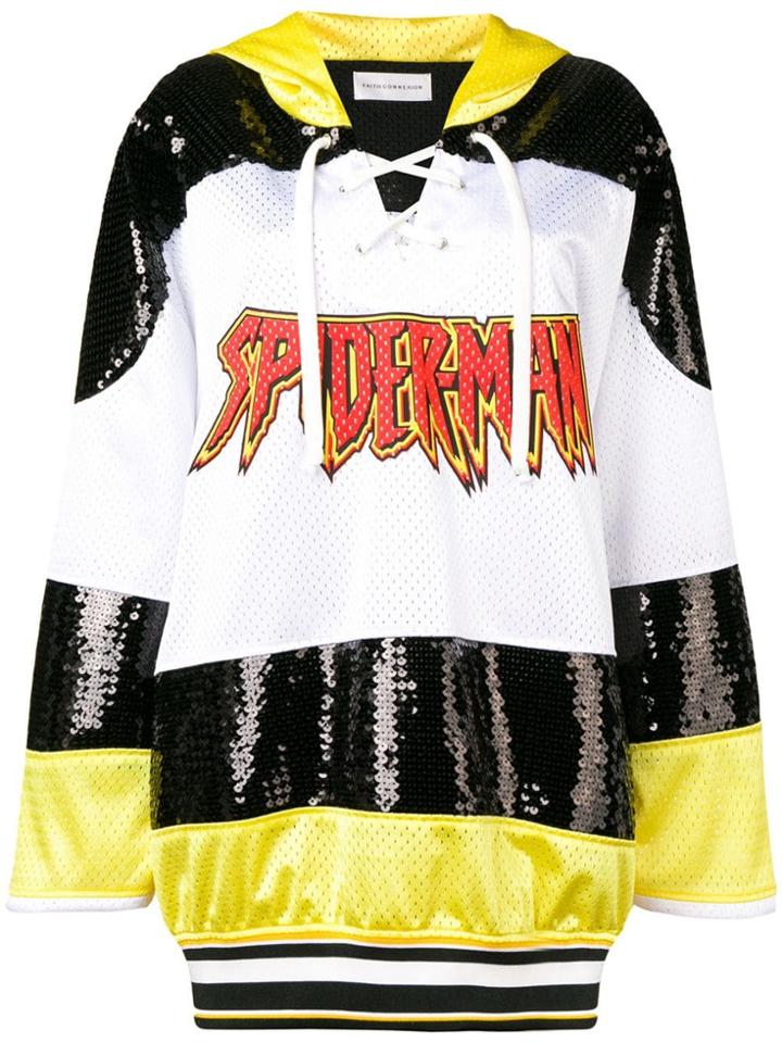 Faith Connexion X Marvel Spiderman Hoodie - White