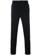 Ann Demeulemeester Grise Drawstring Track Pants, Men's, Size: Medium, Black, Cotton