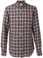 Danolis Checked Shirt - Brown