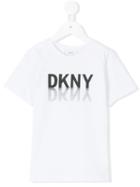 Dkny Kids - Logo Print T-shirt - Kids - Cotton - 10 Yrs, White