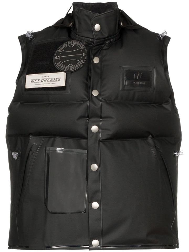 Eytys Omega Padded Vest Jacket - Black