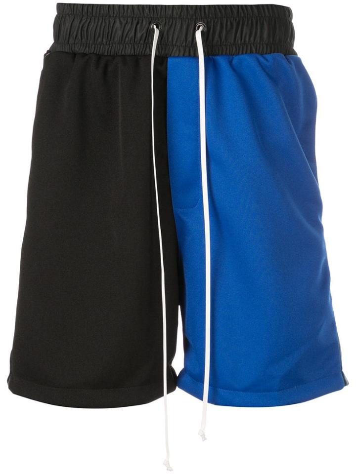Daniel Patrick 50/50 Gym Shorts - Black