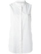 3.1 Phillip Lim Twisted Back Sleeveless Shirt - White
