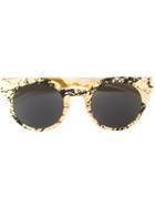Mykita Mykita X Maison Margiela 'transfer' Sunglasses, Women's, Grey, Stainless Steel