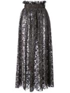 Uma Wang Lace Skirt - Brown
