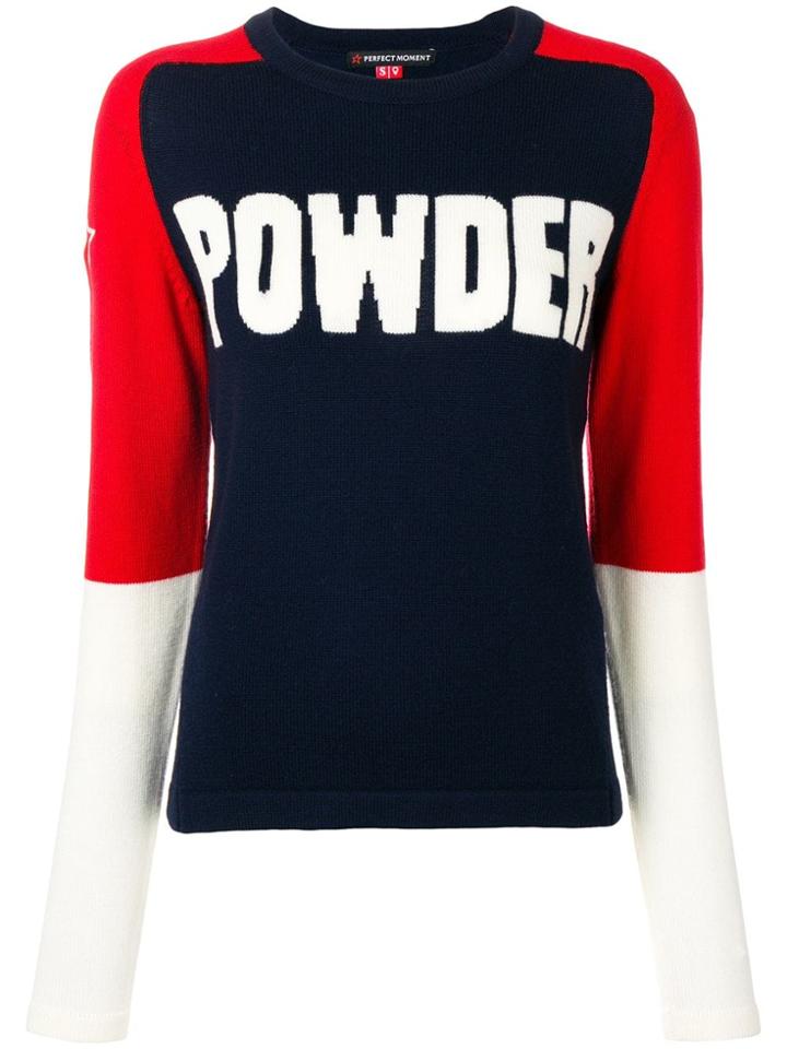 Perfect Moment Powder Jumper - Blue