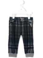 Il Gufo - Checked Trousers - Kids - Cotton/polyester/spandex/elastane/viscose - 6 Mth, Blue