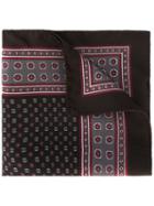 Dolce & Gabbana Tile Print Pocket Square, Men's, Red, Silk