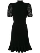Giambattista Valli Ribbed Knit Dress - Black