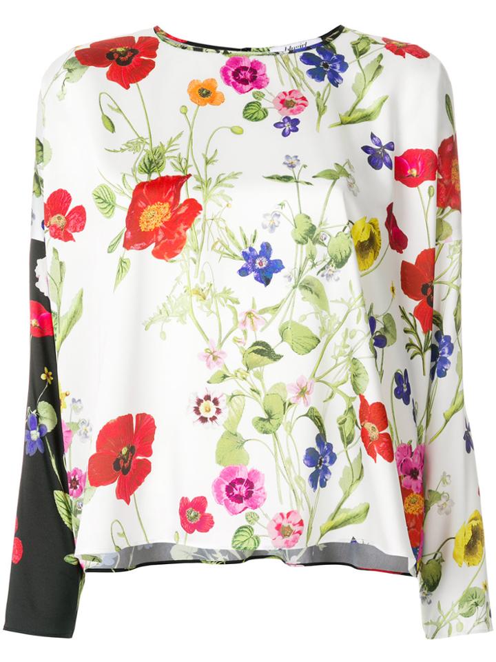 Blugirl Floral Print Blouse - Multicolour