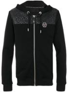 Philipp Plein - Tadako Hoodie - Men - Cotton/polyurethane/polyester - Xl, Black, Cotton/polyurethane/polyester
