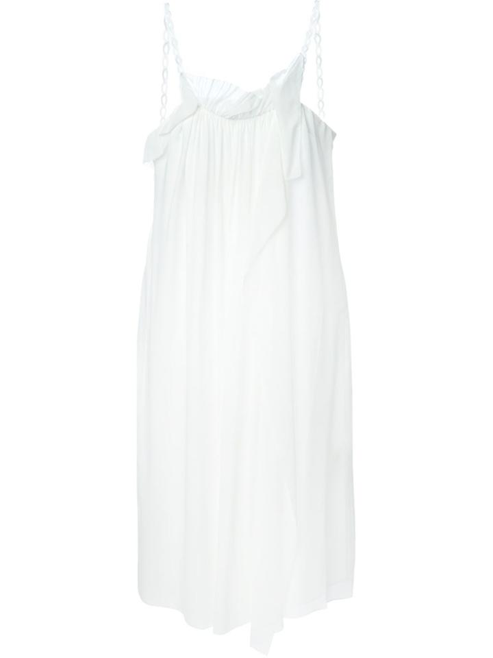 3.1 Phillip Lim Ruffled Deconstructed Dress - White