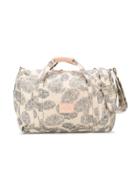 Moumout Peony Print Duffle Bag - Neutrals