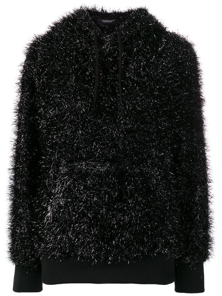 Undercover Tinsel Hoodie - Black