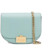 Victoria Beckham Chain Strap Crossbody Bag - Blue