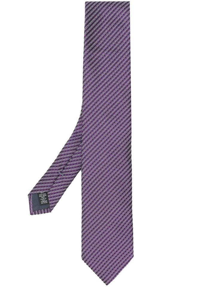 Ermenegildo Zegna Jacquard Tie - Pink