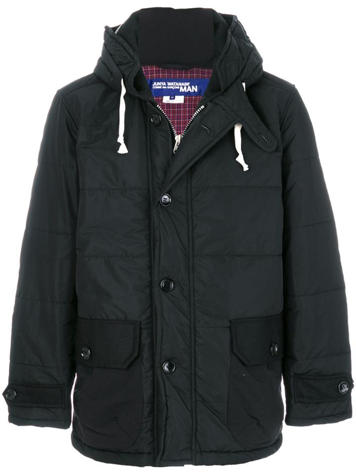 Junya Watanabe Comme Des Garçons Man Hooded Jacket - Black