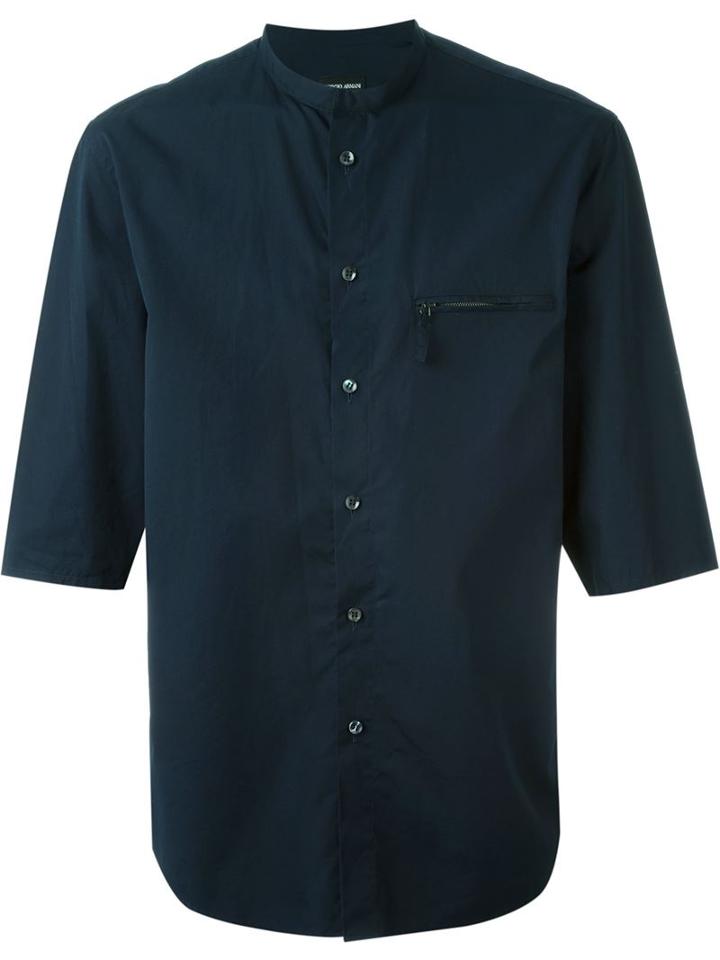 Giorgio Armani Three-quarter Sleeve Shirt